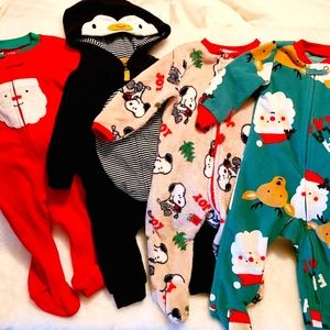 Christmas Pajamas size 6-9 Months